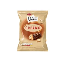 ويفر بار آ ب کا واپم مغز فندوق و شيری بسته 6 عددی ABK مدل Wapm Creamo Milk Chocolate & Hazelnut & Nut Cream