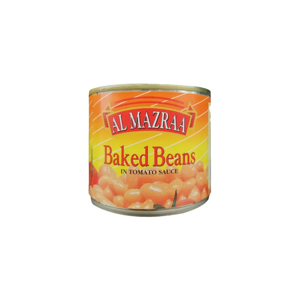 AL MAZRAA BAKED BEANS In Tomato SAUCE 220g