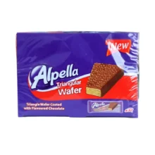 ويفر ‏‎‏مثلث آلپلا شکلاتی 32 عددی Alpella مدل Triangul Wafer With Chocolate