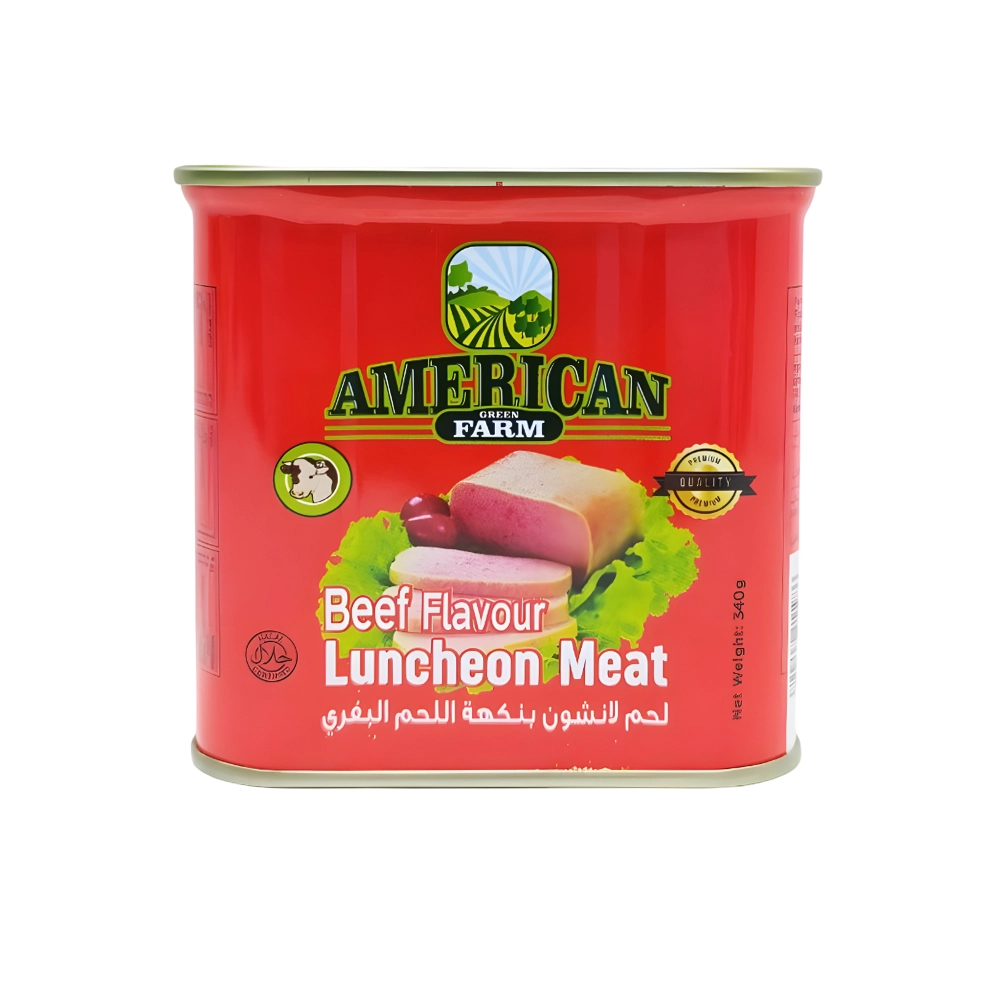 American Farm Beef Flavour Luncheon Meat 340gr
