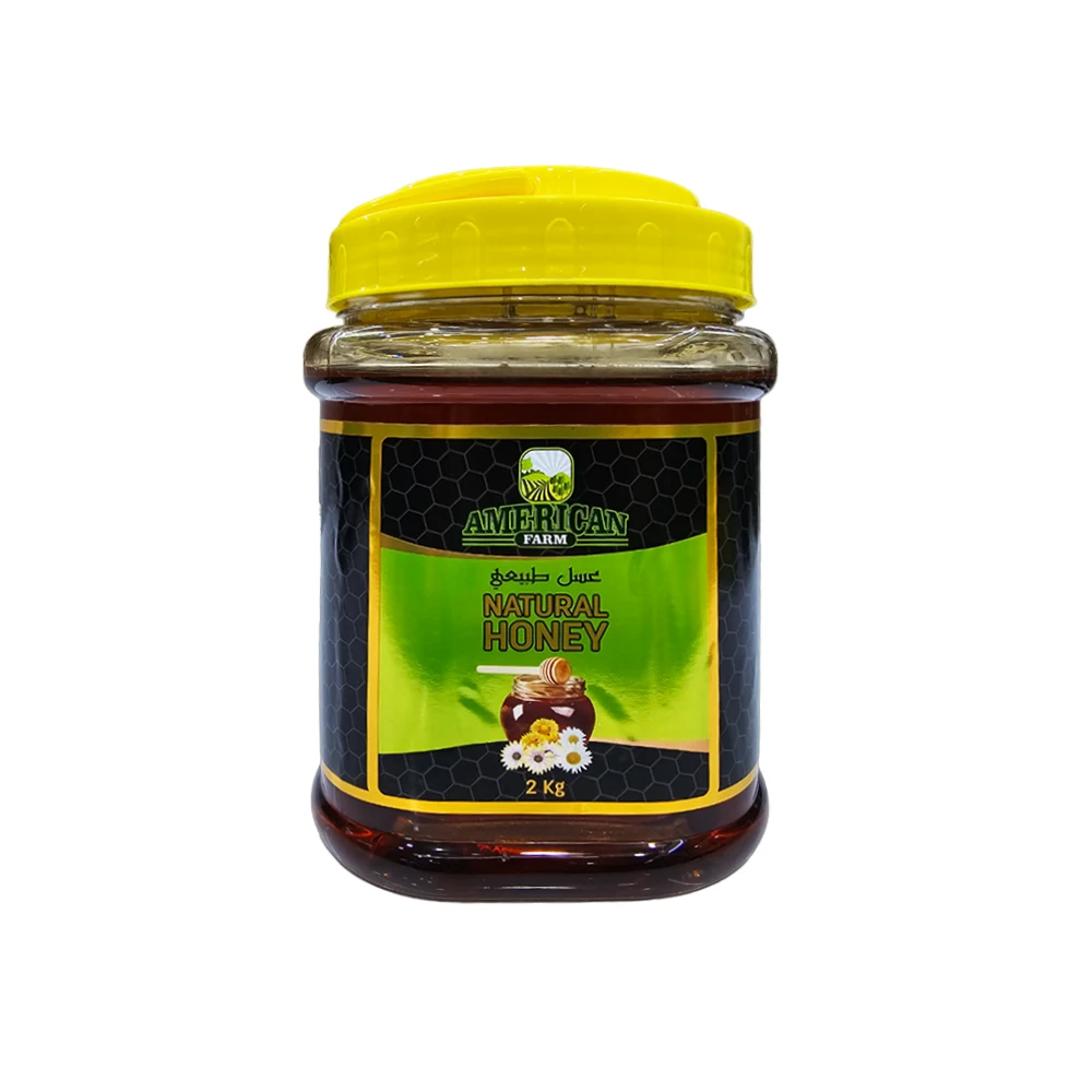 عسل پلاستيکی آمريکن فارم هندی 2 کيلوگرم AMERICAN FARM مدل NATURAL HONEY