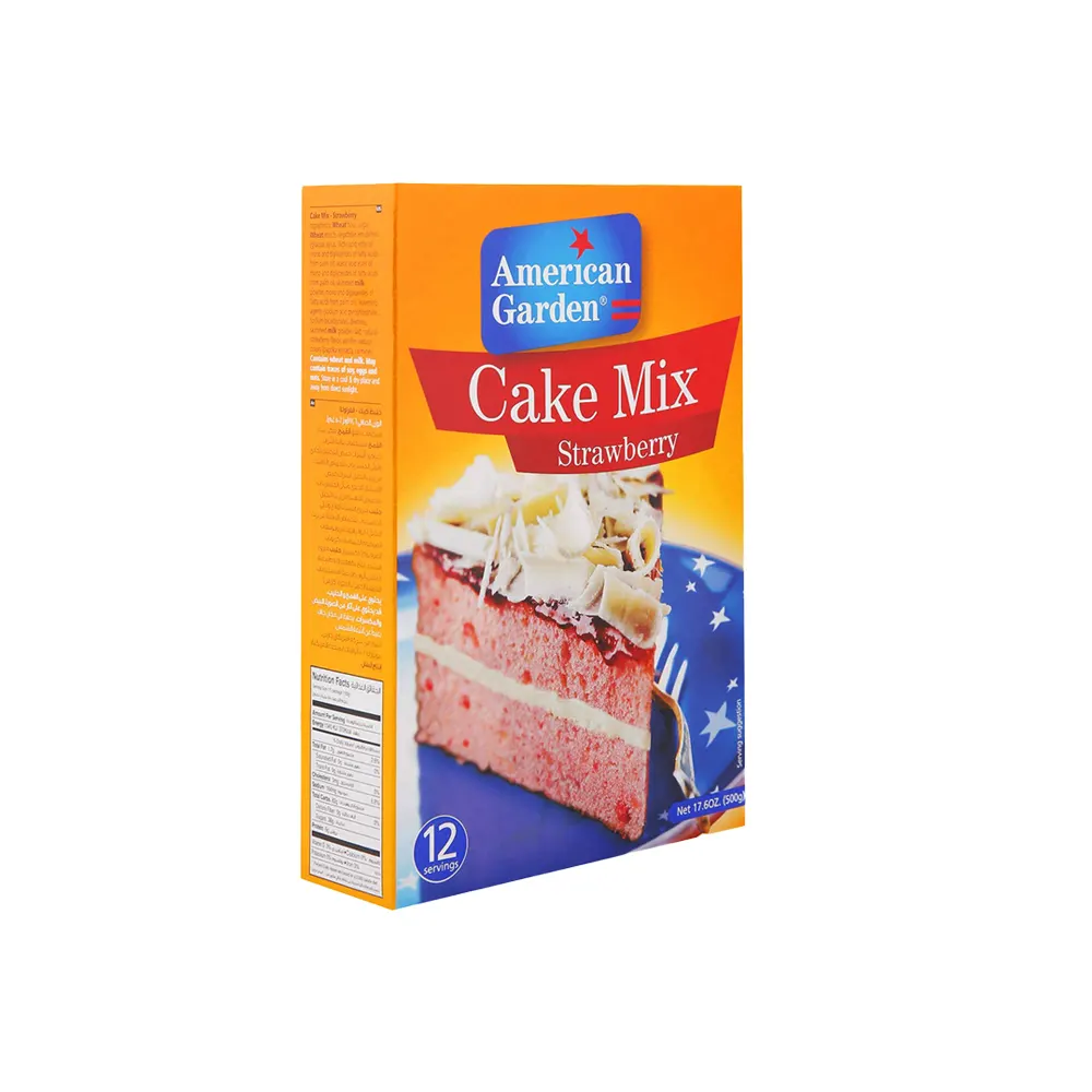 American Garden Cake Mix Strawberry 500gr‏