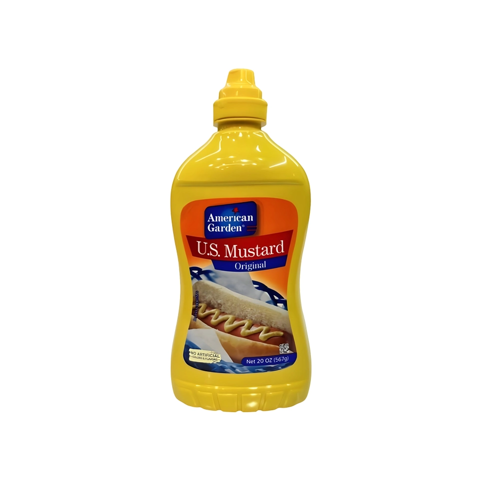 سس خردل گلوتن فری بطری 567 گرم American Garden مدل Original سس خردل گلوتن فری بطری 567 گرم American Garden مدل Original