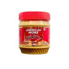 کره بادام زمينی آمريکن مور 340 گرم American More مدل Peanut Butter