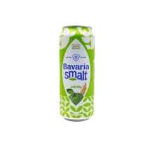 ماءالشعير باواريا دوبل سيب بدون الکل قوطی 500 ميل Bavaria مدل Bavaria Malt Apple