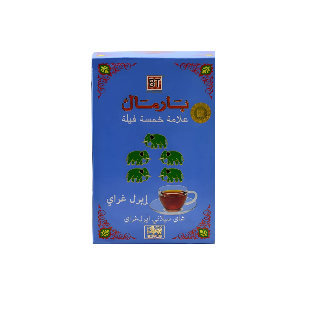 چای سياه بارمال Bharmal پاکت عطر دار 454 گرم مدل پنج فيل Five Jumbo