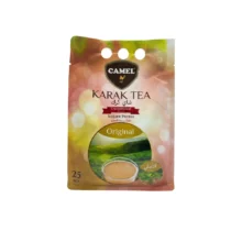 چای کرک فوری کمل اورجينال بدون شکر 25 ساشه ای Camel مدل Original Unsweetened