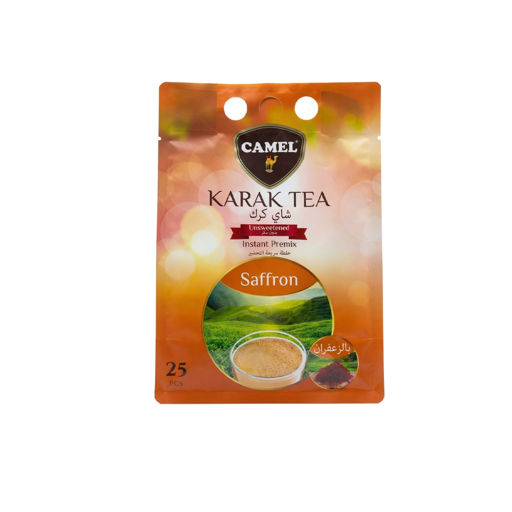 چای کرک فوری کمل زعفران بدون شکر 25 ساشه ای Camel مدل Saffron