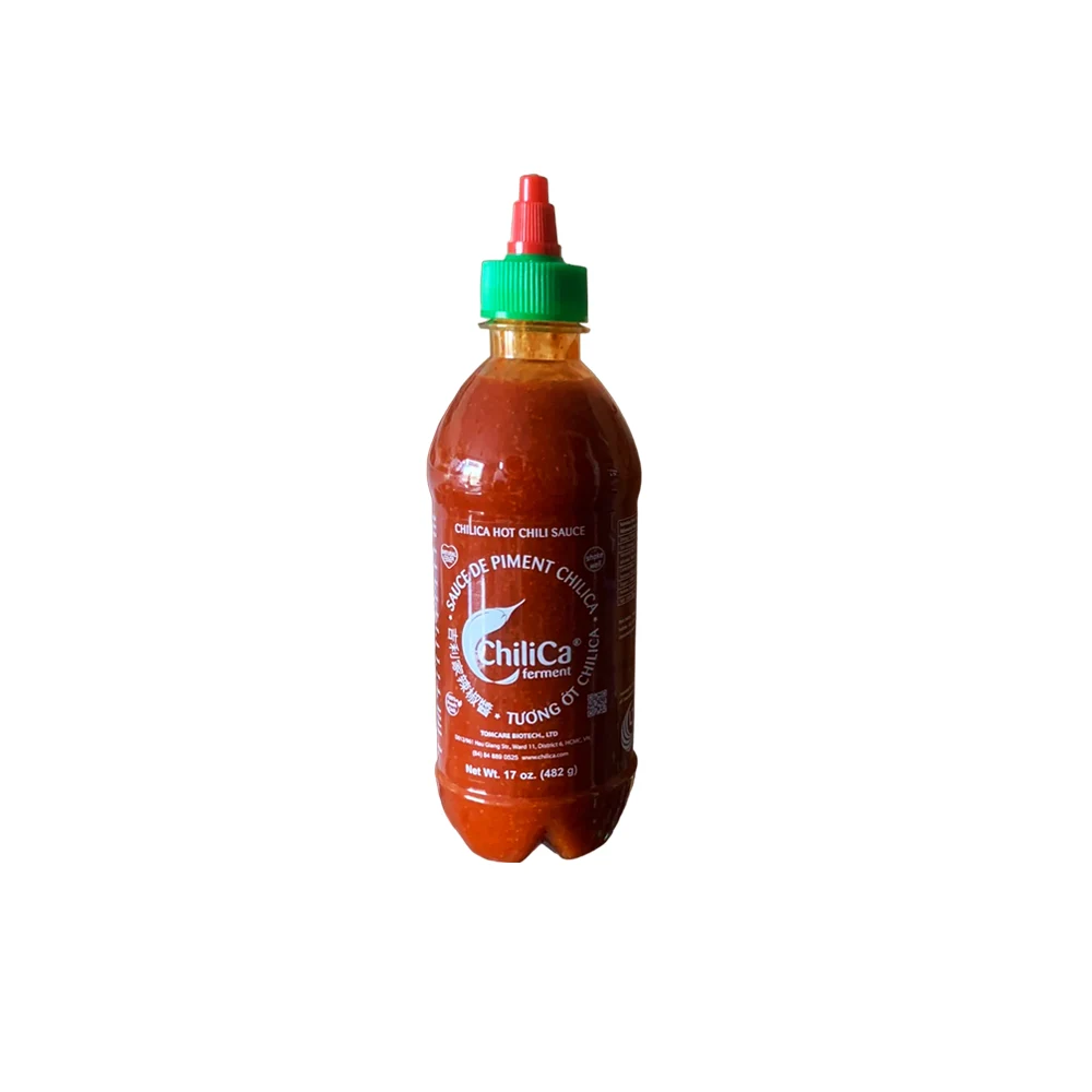 سس چيليکا فرمنت بطری 482 گرم CHILICA FERMENT مدل Chilica Hot Chili Sauce