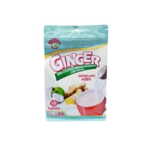 کافی میکس بدون شکر زنجبيل شير نارگيل بسته 10 عددی Chun Guany مدل Ginger Coconut Less Sugar