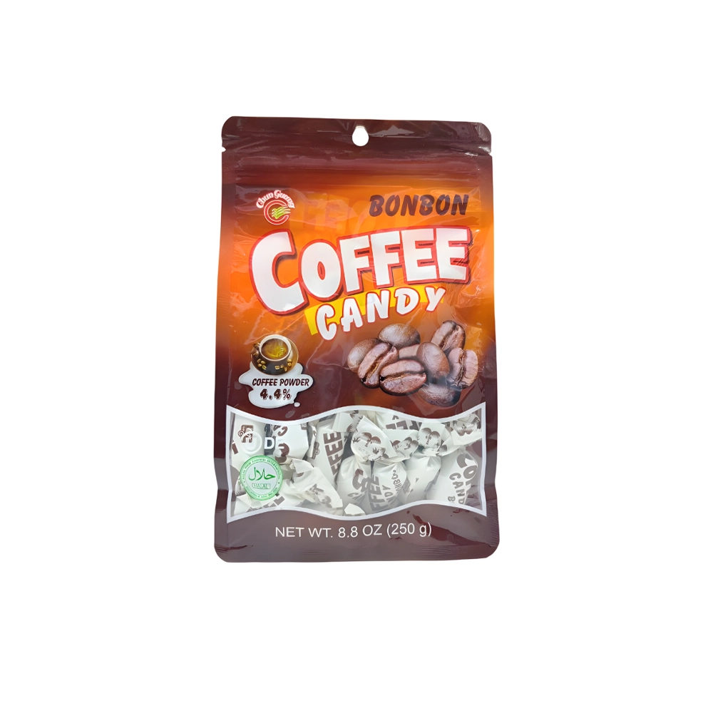 آبنبات قهوه بون بون کافی کندی وزن 250 گرم Chun Guany مدل Coffee Candy Bon Bon