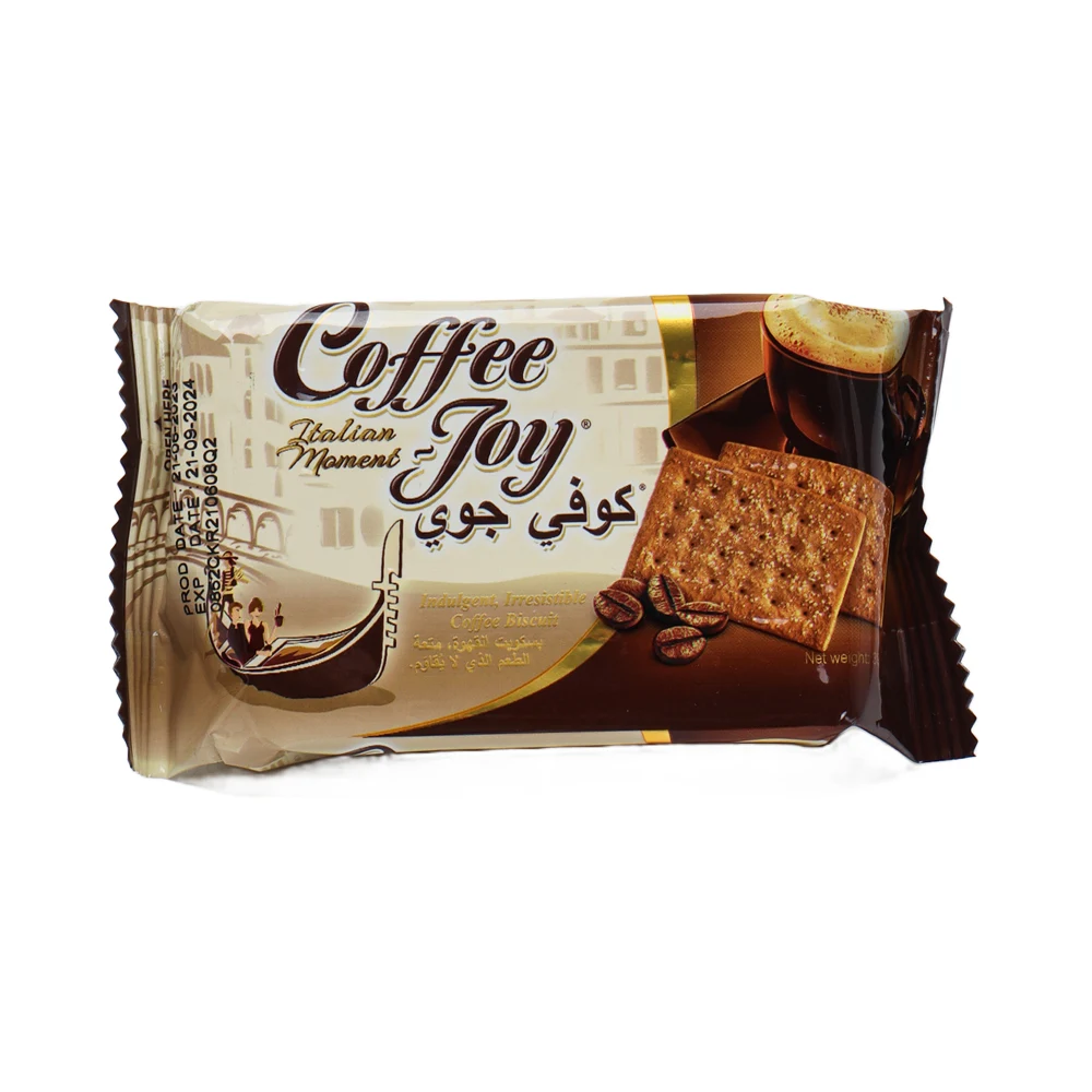بيسکويت شکری رژيمی کوفی جوی 39 گرم COFFE JOY مدل Italian Moment بيسکويت شکری رژيمی کوفی جوی 39 گرم COFFE JOY مدل Italian Moment