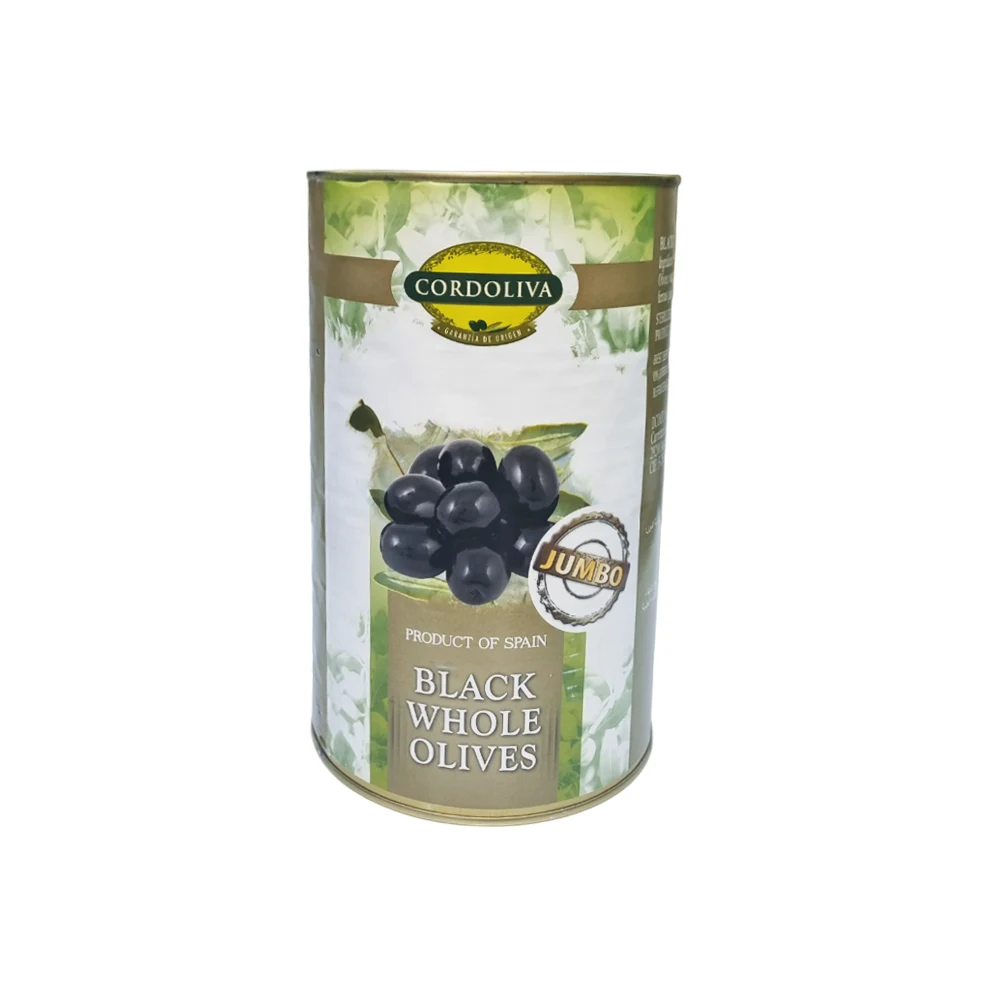 Cordoliva Black Whole Olives 4.100kg