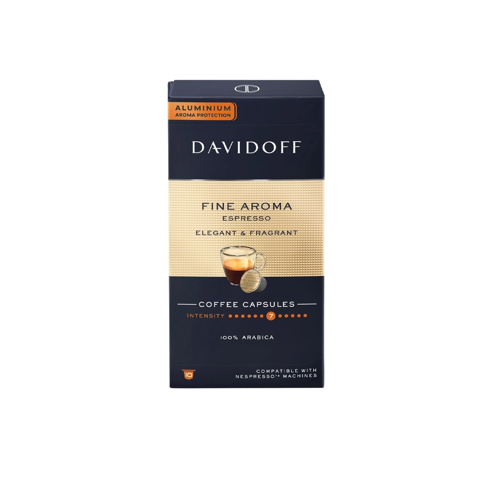کپسول قهوه 10عددی فاين آروما ديويدوف مدل Davidoff Fine Aroma کپسول قهوه 10عددی فاين آروما ديويدوف مدل Davidoff Fine Aroma