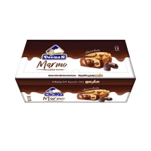 کيک ديمه مارمو دو رنگ (بسته 12 عددی ) DEEMAH مدل Marmo 12X40g