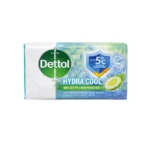 صابون ضدباکتریال هیدرا کول دتول 165 گرم Dettol مدل Dettol Hydra Cool Antibacterial Soap 100% Better Germ Protection