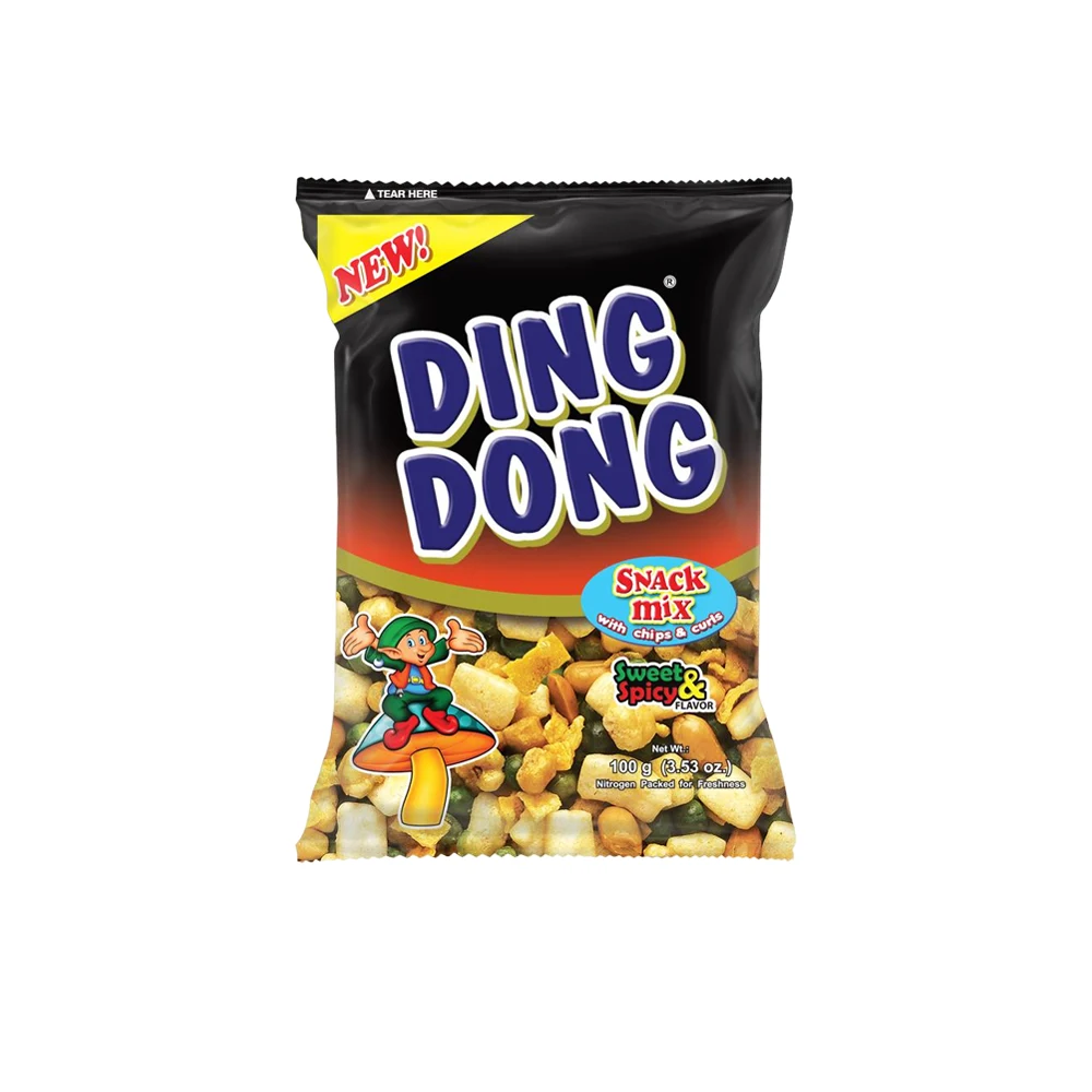 Ding Dong Snack Mix Sweet Spicy Flavour 100gr