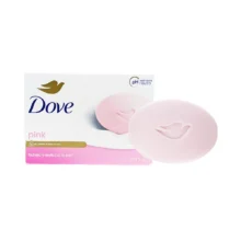 صابون داو صورتی با رایحه گل رز ۱۳۵ گرم Dove مدل Dove Pink Beauty Bar