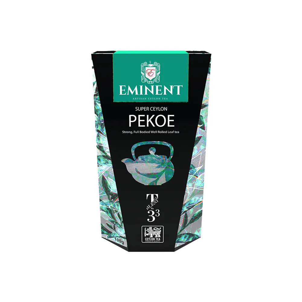 چای سياه EMINENT پاکت 100 گرم مدل PEKOE چای سياه EMINENT پاکت 100 گرم مدل PEKOE