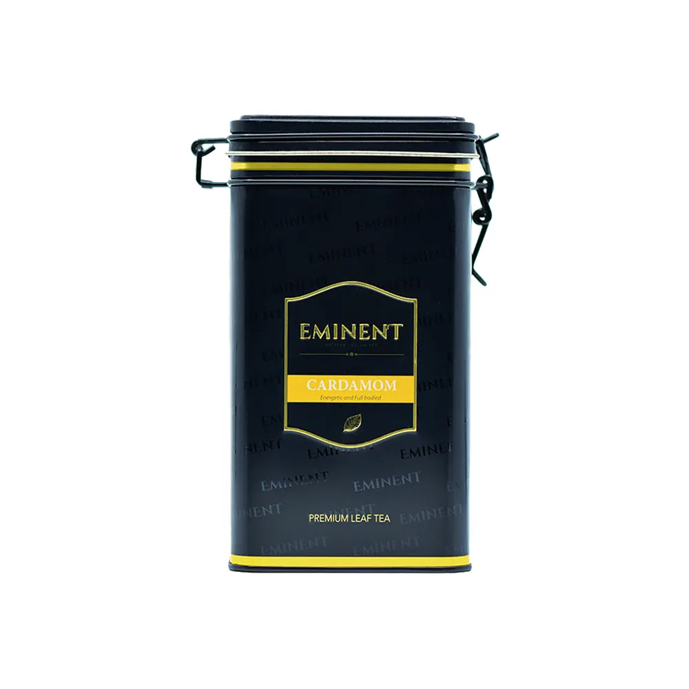چای سياه EMINENT قوطی هل 250 گرم مدل قفل دار CARDOMOM