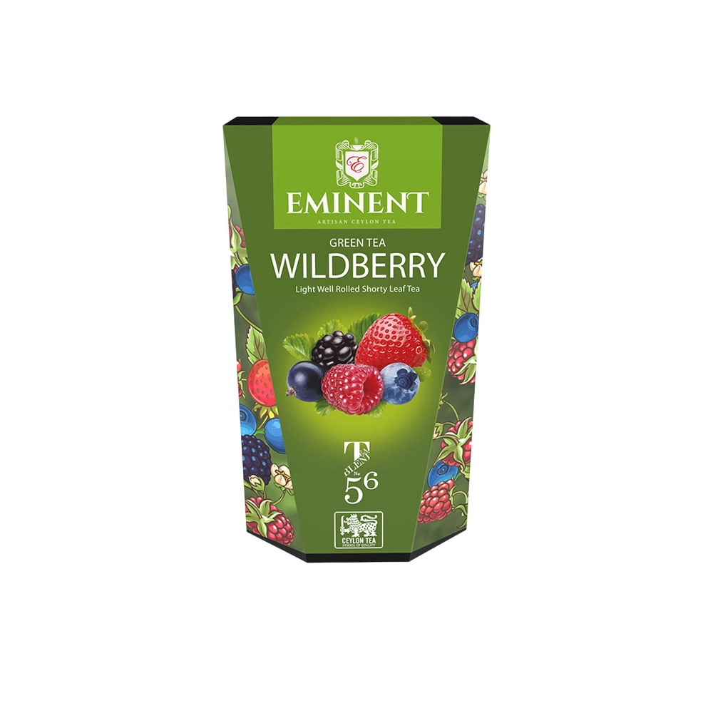 چای سبز امیننت ویلدبری 100 گرم Eminent مدل Eminent Wildberry Green Tea چای سبز امیننت ویلدبری 100 گرم Eminent مدل Eminent Wildberry Green Tea