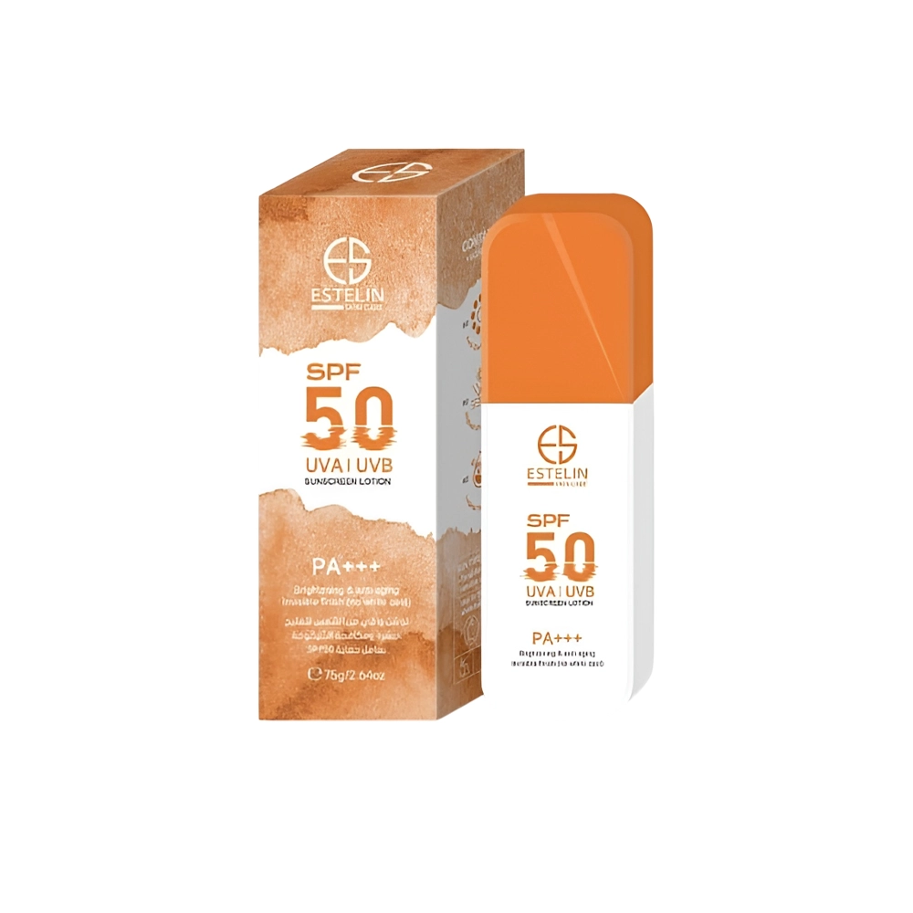 Estelin Brightening Anti aging Sunscreen Lotion SPF50 75gr