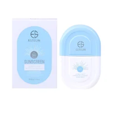 کرم ضدآفتاب ضدلک بیرنگ و فوق سبک آبرسان استلین مدل Estelin Ultra-Light Hydrating Invisible Sunscreen SPF50
