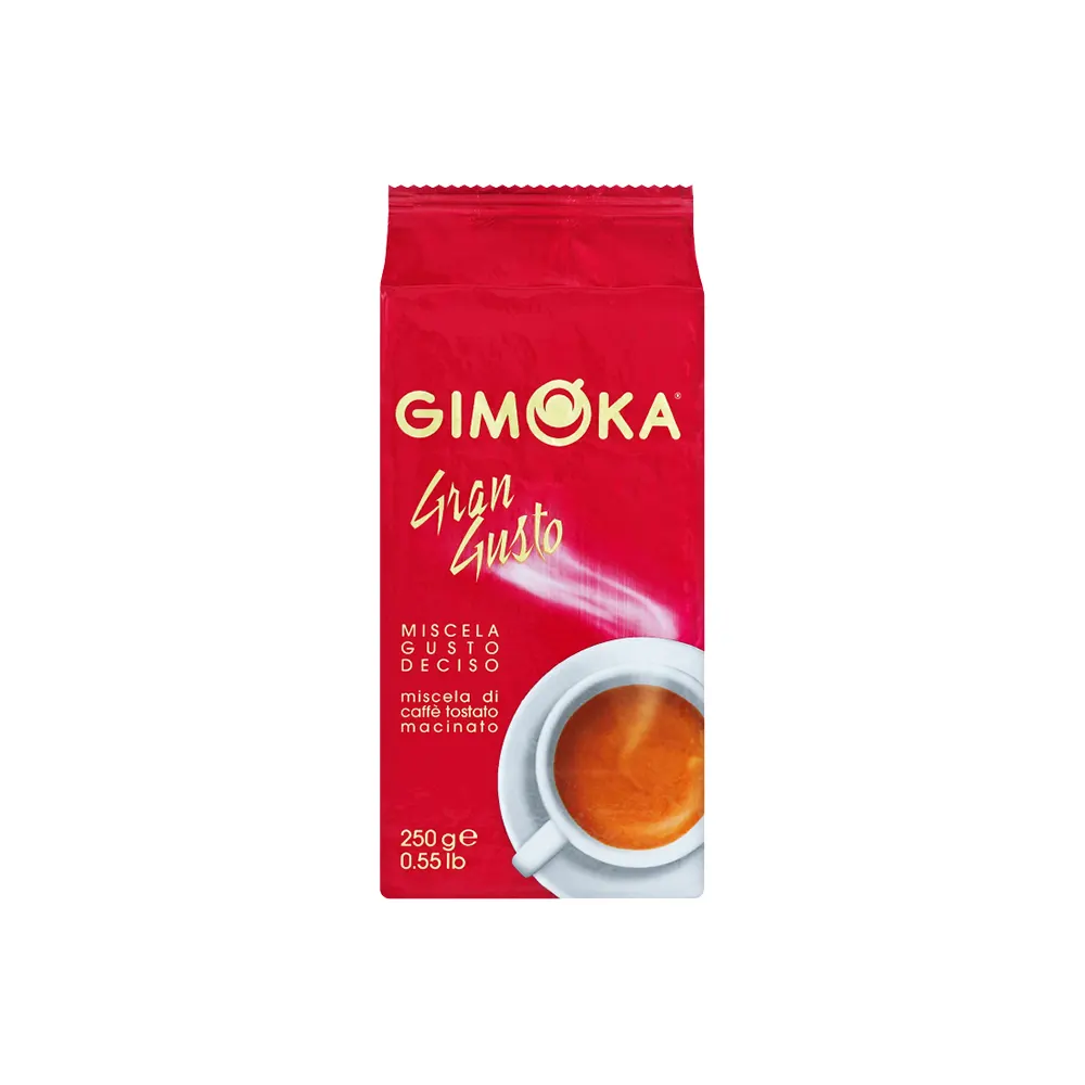پودر قهوه پاکت وکيوم 250 گرم Gimoka مدل Gran Gusto