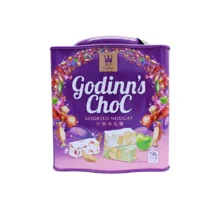 گز میکس گودین قوطی فلزی 158 گرم Godinn مدل Godinn’s ChoC Assorted Nougat