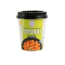 نودل رایس کیک برنجی لیوانی کره ای گود سئول توپوکی چیلی لیمو 113 گرمی Good Seoul مدل Good Seoul Korean Rice Cake Topokki Chili Lime