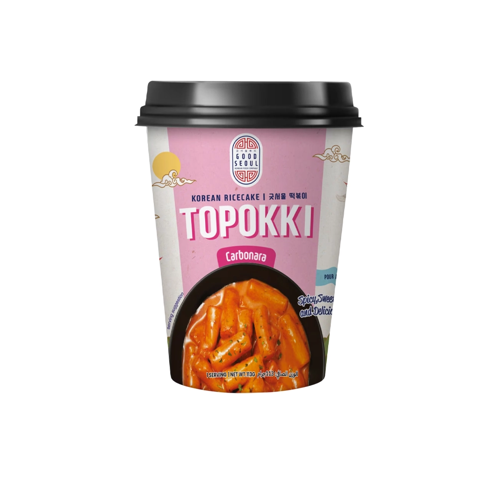 Good Seoul Topokki Rice Cake Carbonara 113g