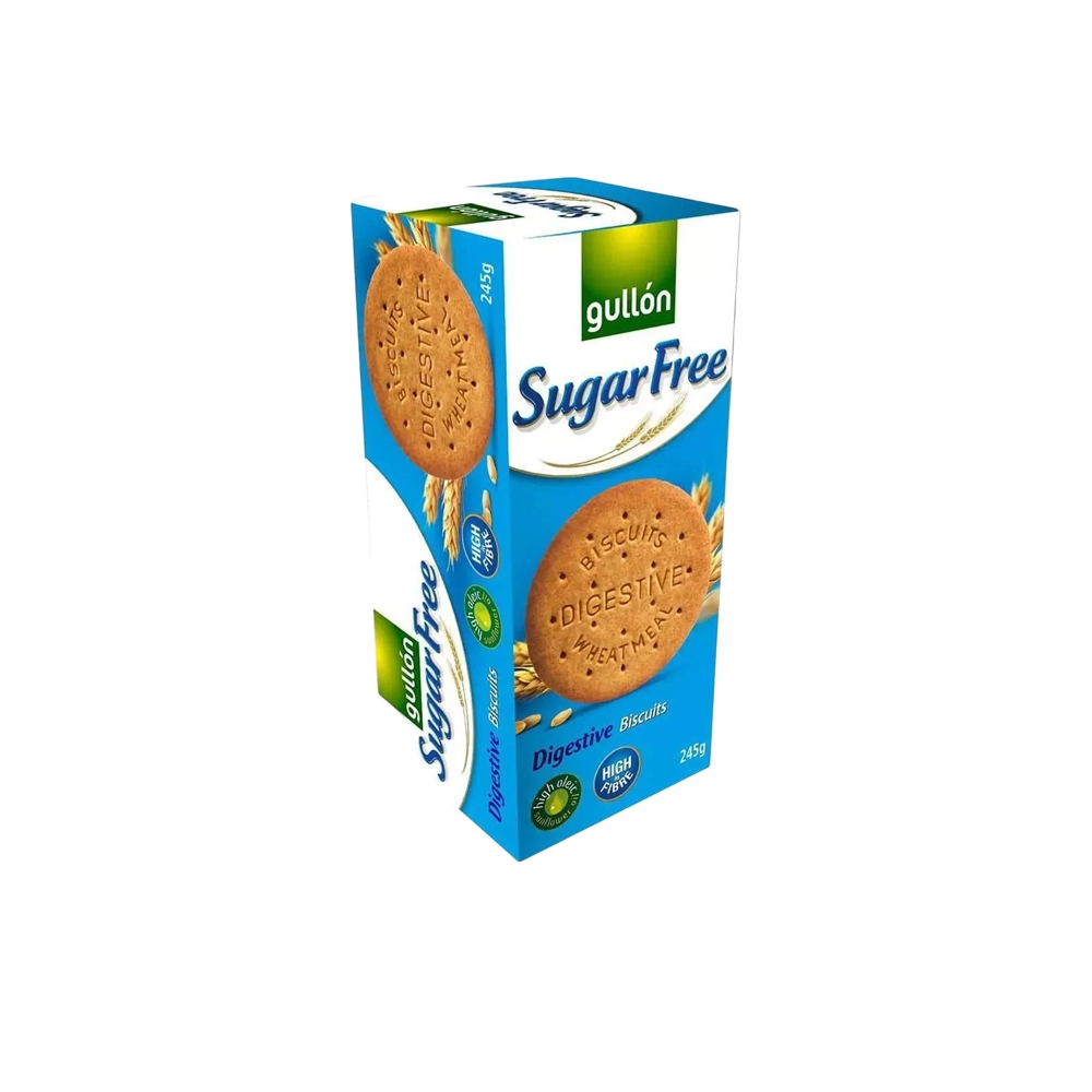 بيسکويت دايجستيو بدون شکر گالون 245 گرم Gullon مدل Digestive Biscuits Sugar Free بيسکويت دايجستيو بدون شکر گالون 245 گرم Gullon مدل Digestive Biscuits Sugar Free