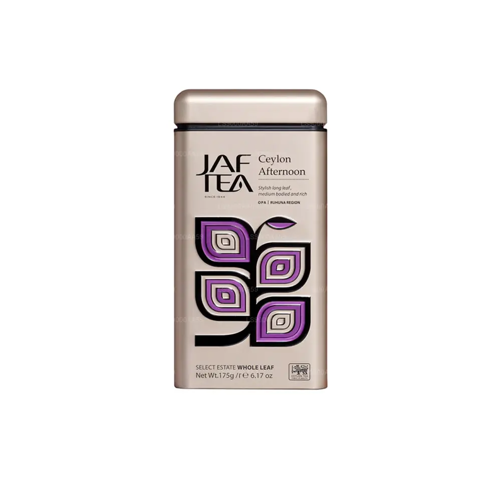 چای سياه جاف عصرانه قوطی 175 گرم JAF TEA مدل Ceylon Afternoon