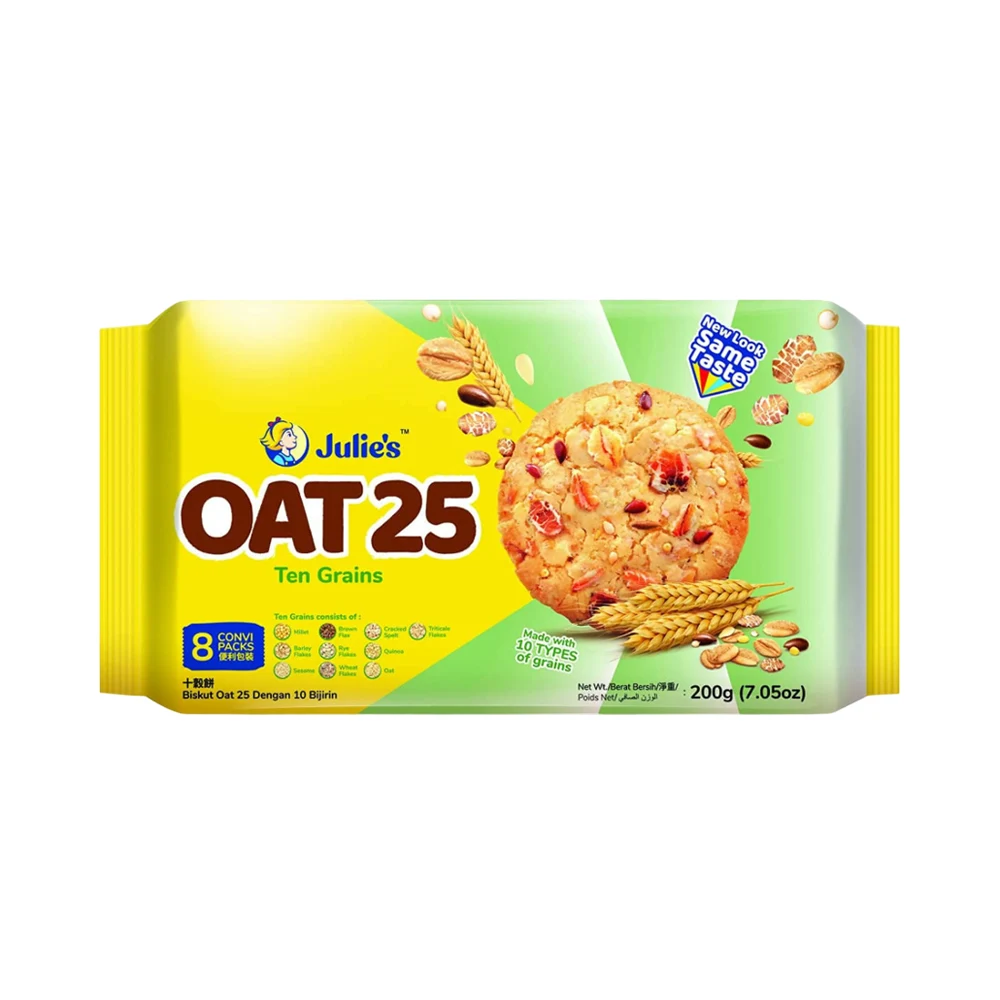 Julies Oats 25 Ten Grains 200gr