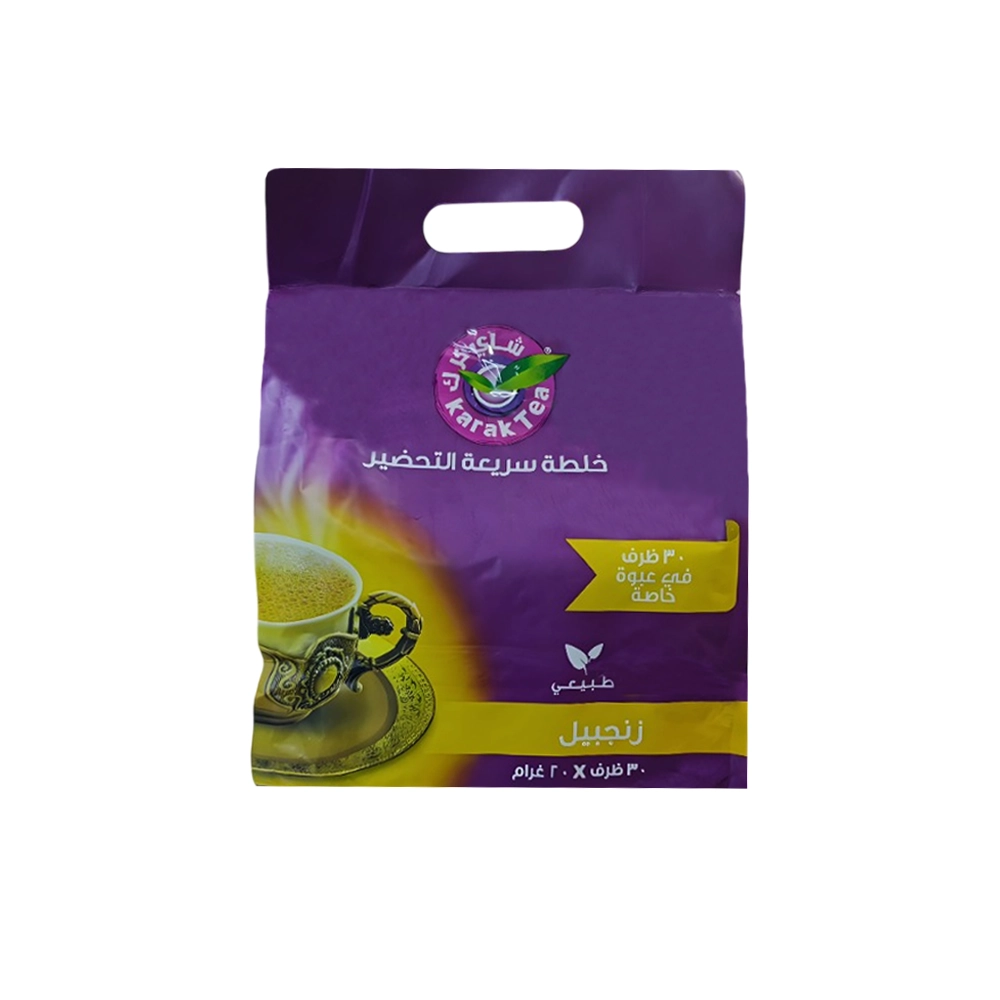 چای کرک فوری KARAK TEA زنجبيل 30 ساشه ای مدل Ginger چای کرک فوری KARAK TEA زنجبيل 30 ساشه ای مدل Ginger