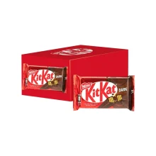 شکلات کيت کت دارک 4 انگشتی (بسته 24 عددی ) KITKAT مدل Chocolat Dark