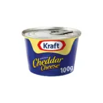 Kraft Processed Cheddar Cheese 100gr