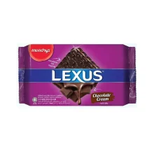 بيسکويت کراکرز لکسوس شکلاتی نمکی بسته 10 عددی Munchys مدل Lexus Chocolate Cream