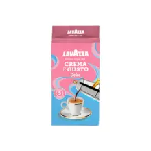 پودر قهوه LAVAZZA پاکت وکيوم250 گرم مدل CREMA E GUSTO DOLCE