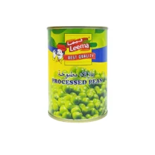 کنسرو نخود سبز لیما 400گرم Leema مدل Processed Peas