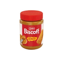 کرم بيسکويت لوتوس کرانچی دار شيشه 400 گرم Lotus مدل Biscoff Crunchy