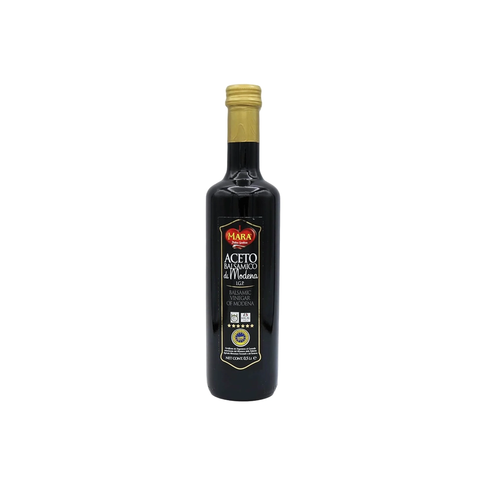 سرکه بالزاميک شيشه 500 ميل مارا MARA مدل ACETO BALSAMICO DI MONDENA سرکه بالزاميک شيشه 500 ميل مارا MARA مدل ACETO BALSAMICO DI MONDENA