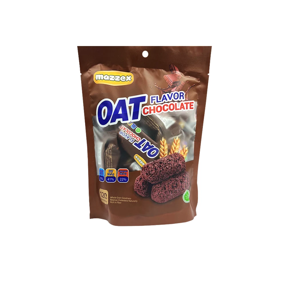 شکلات رژيمی مازکس اوت چوکو شکلاتی بسته 120 گرم MAZZEX مدل Oat Chocolate