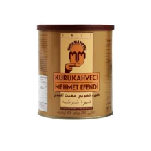 پودر قهوه ترک مهمت افندی قوطی 250 گرم Mehmet Efendi مدل Turkish Coffee