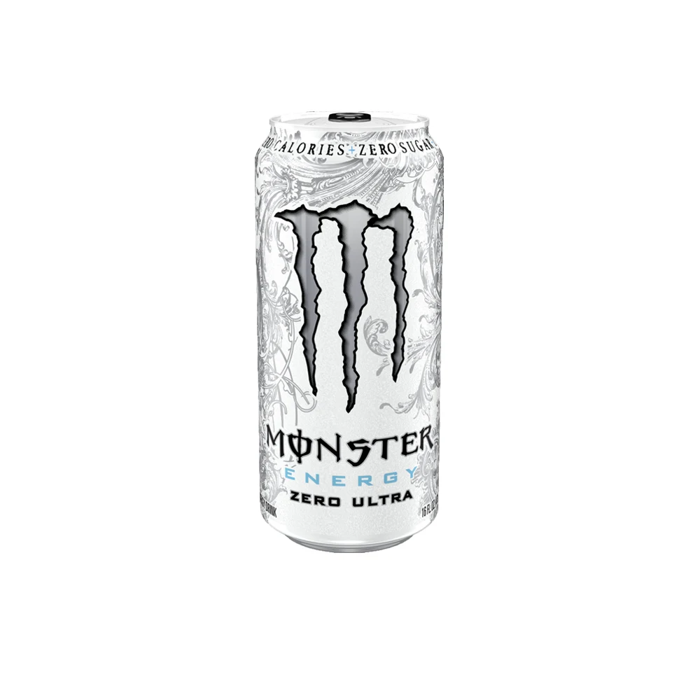 انرژی زا مانستر اولترا انرژی سفيد بدون شکر قوطی 500 ميل Monster مدل Energy Ultra Zero Sugar