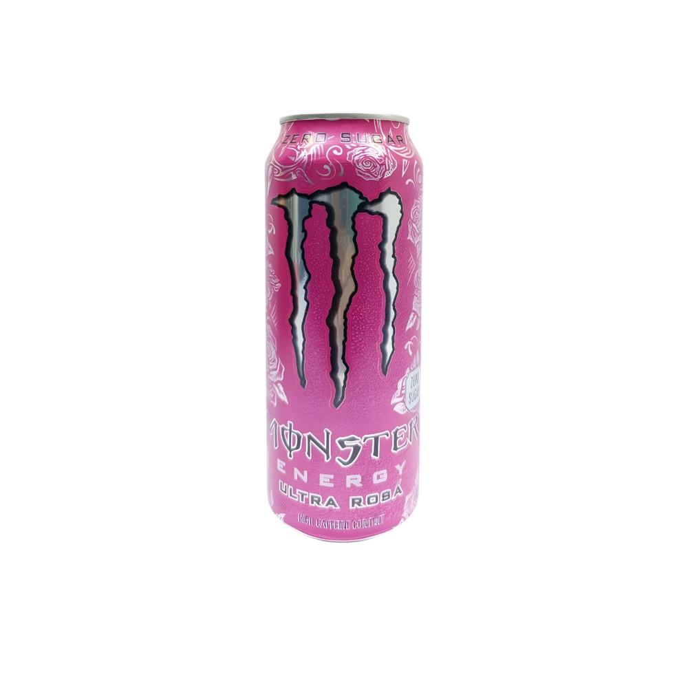 انرژی زا مانستر اولترا روسا زير شوگر قوطی 500 ميل Monster مدل Ultra Rosa Zero Sugar
