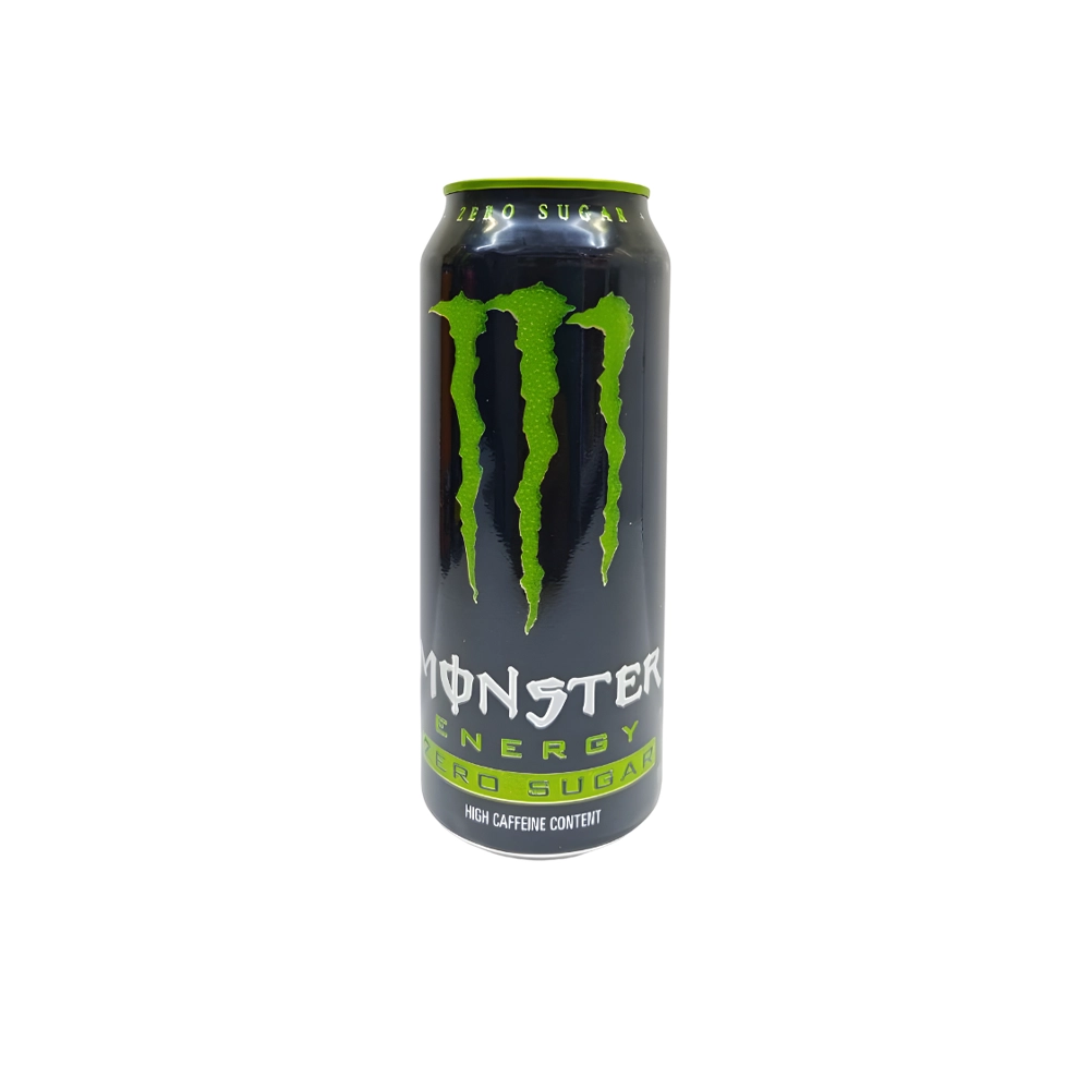 انرژی زا جينسينگ مانستر مشکی بدون شکر قوطی 500 ميل Monster مدل Zero Sugar Black انرژی زا جينسينگ مانستر مشکی بدون شکر قوطی 500 ميل Monster مدل Zero Sugar Black