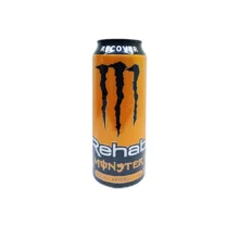 انرژی زا مانستر رهاب چای و هلو قوطی 500 ميل Monster مدل  Peach Flavoured + Tea