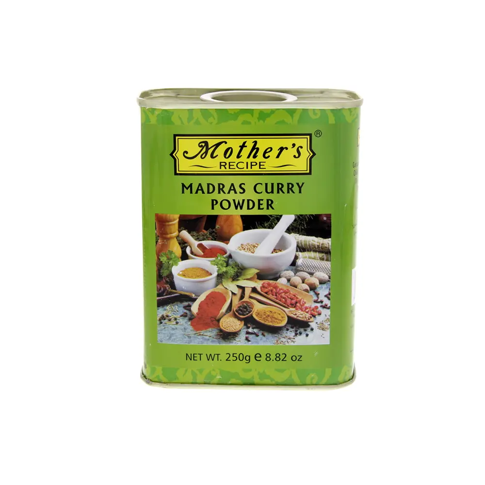 ادويه کاری ماذرز هندی MOTHER’S وزن 250 گرم مدل Madras Curry Powder