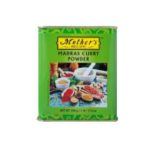 ادويه کاری ماذرز هندی MOTHER’S وزن 500 گرم مدل Madras Curry Powder